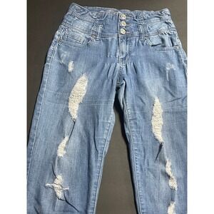 Wax skinny jeans size 7‎
